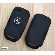 Силиконовый чехол на ключ Mercedes-Benz s e SL ML (1 кнопка)